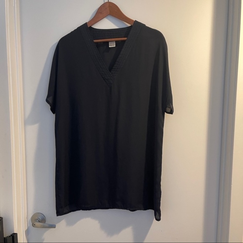 Women Tunic La Redoute 12 dark blue short sleeves